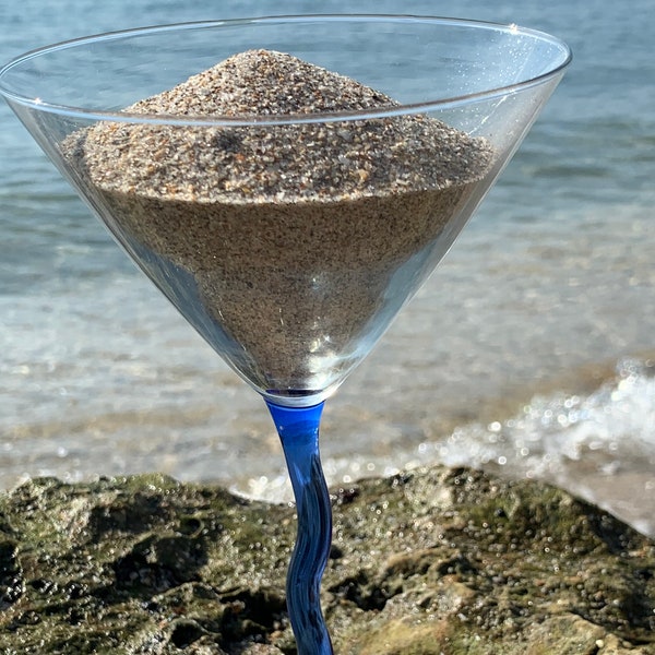 6 oz Real South Florida Beach Sand, Genuine Coastal Souvenir for DIY Projects and Crafts