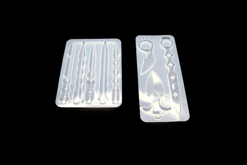 2 Self-Defense, Silicone Molds, Resin Mold, Resin Casting Mold, Keychain Silicone Mold, Novelty Molds, Soap Molds, UV Resin Molds 