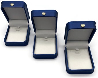 Royal Blue Jewelry Gift Box: Necklace Packaging