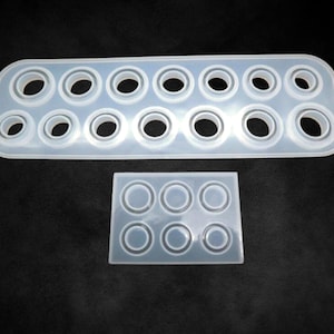 Silicone Ring Molds: Sizes 4-12, DIY Resin Jewelry Making, Epoxy Ring Mold