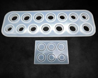 Silicone Ring Molds: Sizes 4-12, DIY Resin Jewelry Making, Epoxy Ring Mold