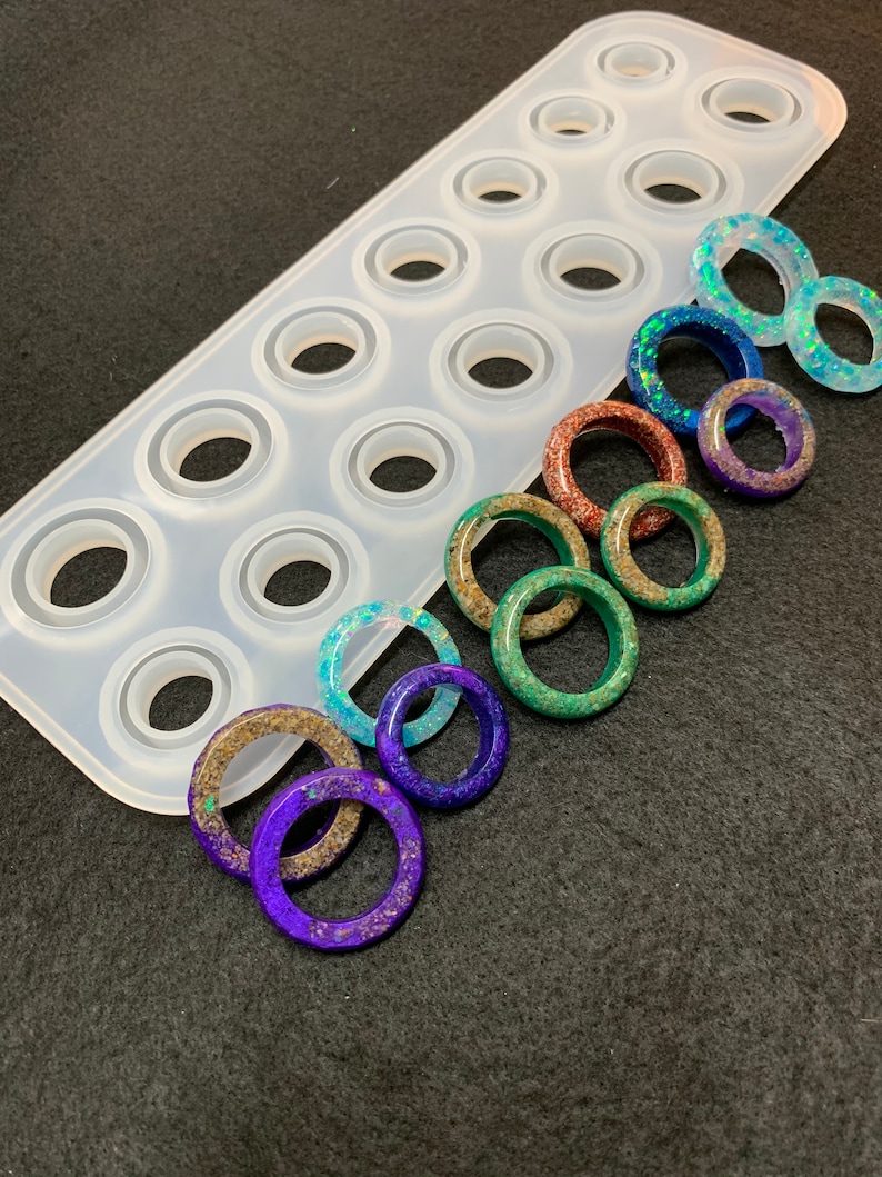 Ring Silicone Mold Diy Jewelry Making Resin or Epoxy Jewelry Etsy