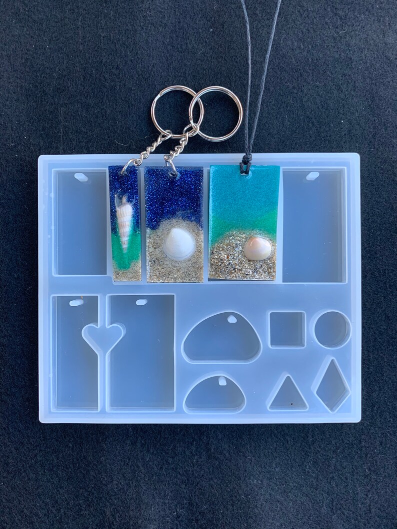 Silcone Mold Resin Mold Jewelry Making Pendant Mold Etsy