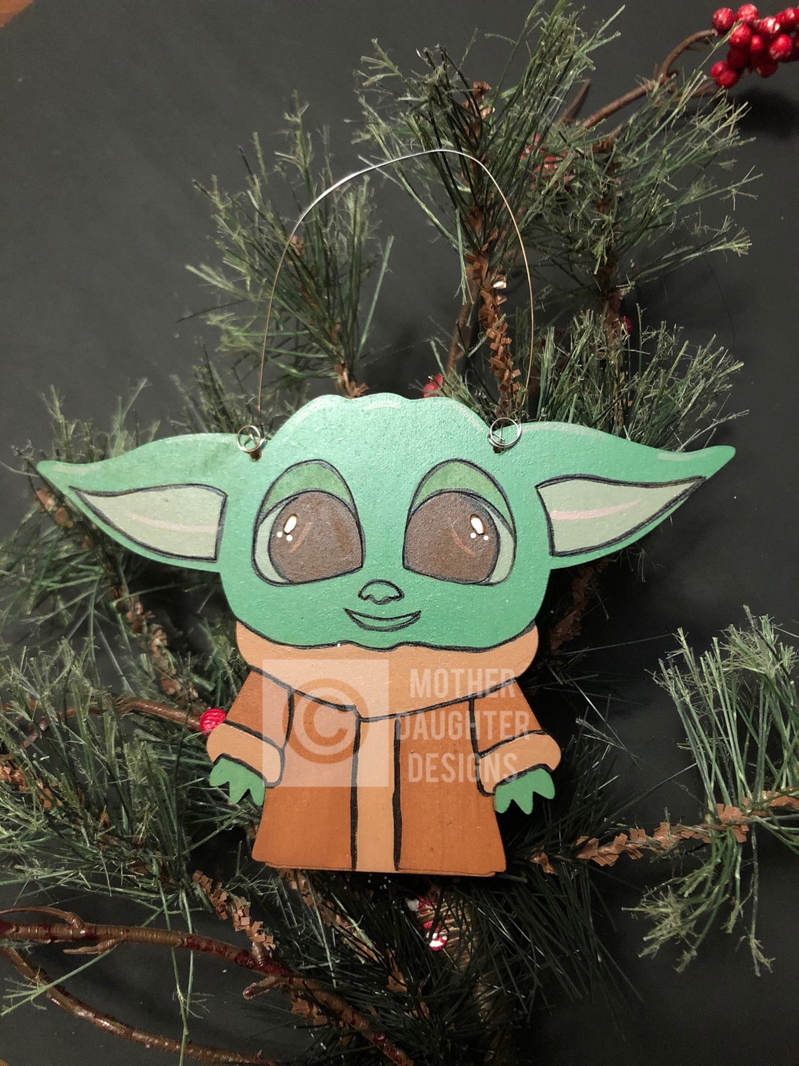 Baby Yoda Christmas Ornaments 