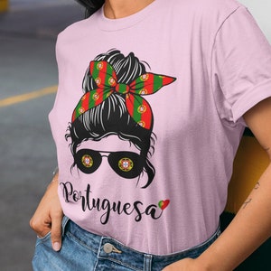 Custom Portuguesa tshirt, Portuguese girl shirt, Portuguese Pride, Portuguese flag shirt, Portugal tee, Portugal gifts, Portuguese mom shirt