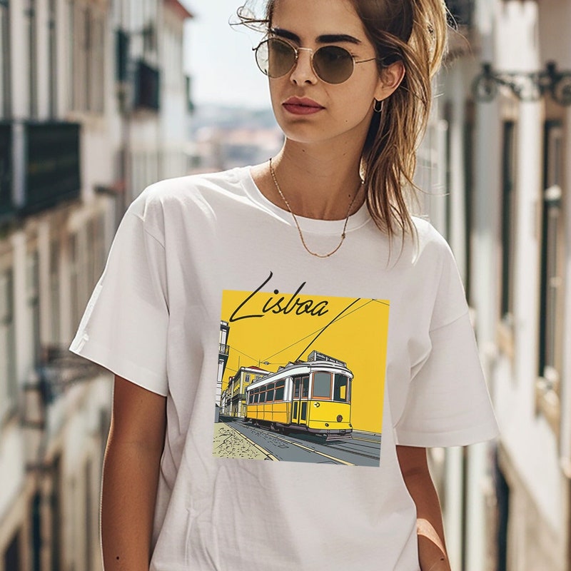CLASSIC TEE - MULTI WITH LOVE FROM LISBON