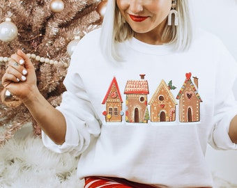 Gingerbread House Ugly Sweater Ideas For Work Merry Christmas