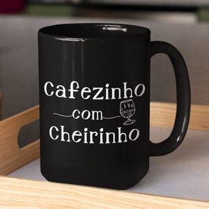 Portuguese funny mug, Funny Drinking mug, Cafezinho mug, Café black mug, Portuguese pride, Portugal mug, Portuguese Gifts for him, Avo gift