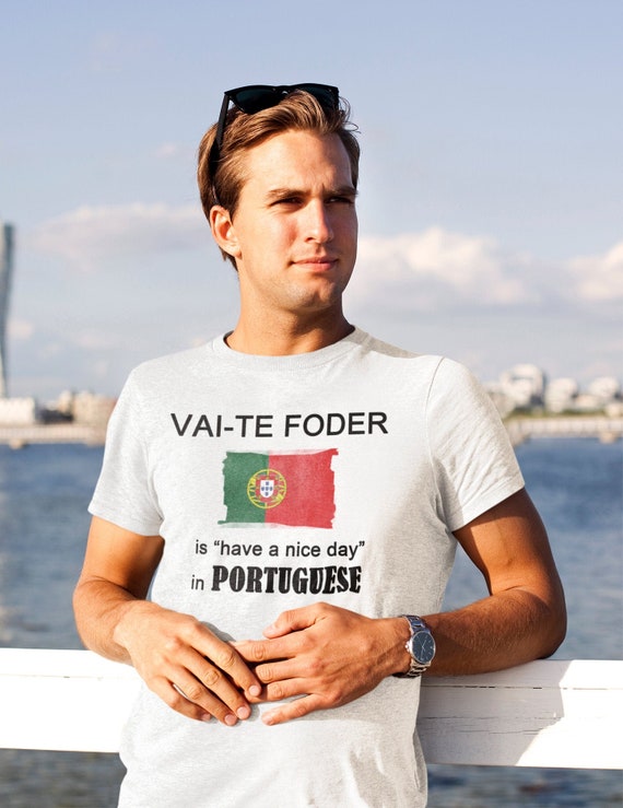 Nægte Regelmæssigt Hele tiden Portuguese Funny Swear Tshirt Swear Word Tshirt Portugal - Etsy