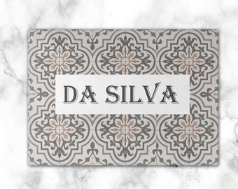 Personalized glass cutting board, Custom cutting board, Portugal gifts, Mediterranean Customized serving tray, Wedding bridal shower gift