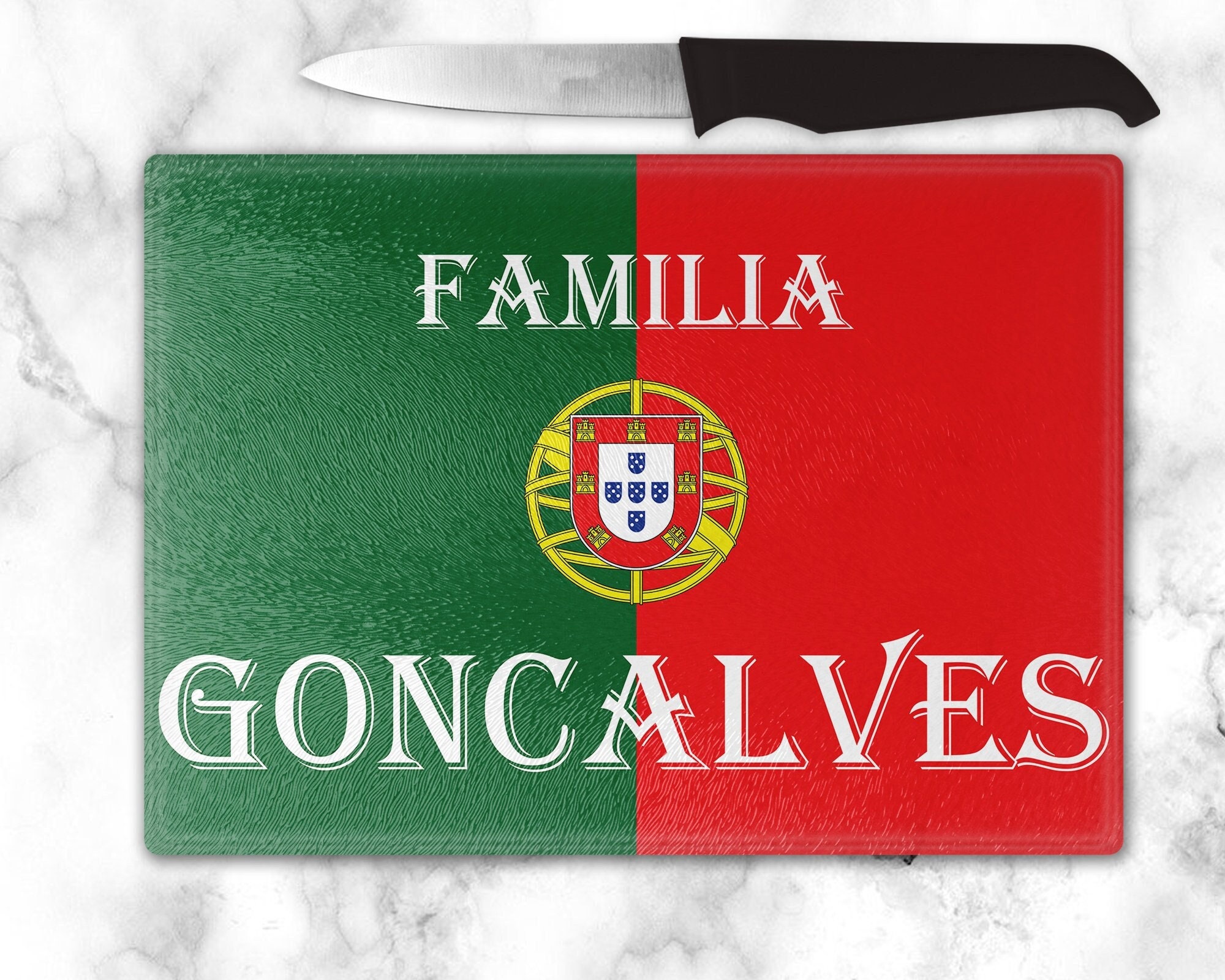 Portugal flag cutting board, Portuguese serving tray,Charcuterie board, Housewarming Gifts, Portuguese Pride, Portugal gifts, Wedding gift