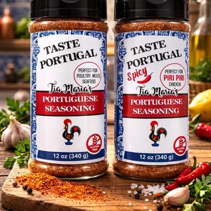 Tia Maria's Portuguese Seasoning Set, Piri Piri Chicken Spice Blend