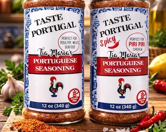 Tia Maria's Portuguese Seasoning Set, Piri Piri Chicken Spice Blend