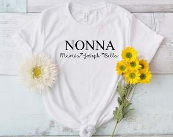 Nonna tshirt, Italian Grandma tshirt, Nonna gifts, Gifts for Grandma, Mothers day tshirt, Nonna tee, Italian Grandmother shirt, Grandma gift