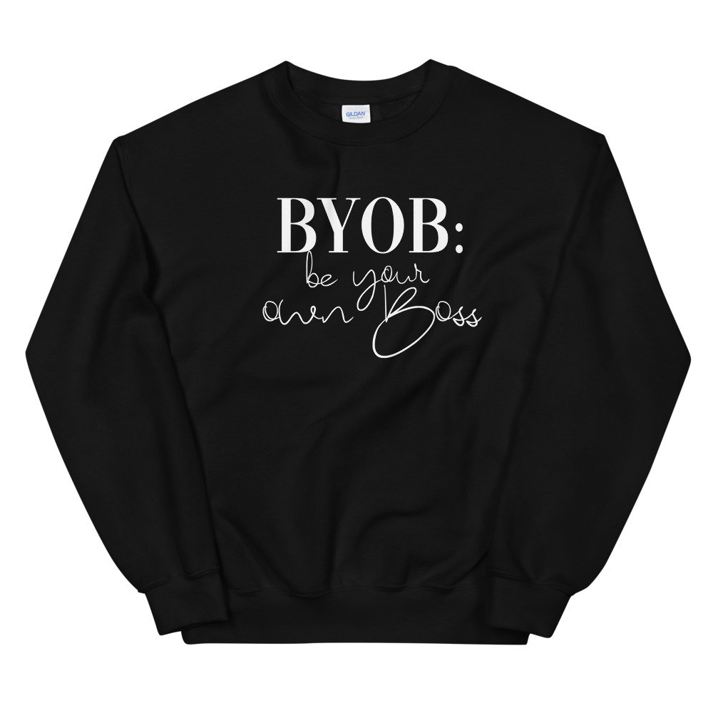 Be your own boss sweatshirt Lady Boss shirt Girl boss comfy Etsy