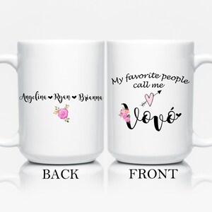 Portuguese Avo Coffee Mug, Grandmother Coffee Cup, White Ceramic 15 Oz Mug, Gifts for Avo, Portugal Gifts, Portuguese Decor