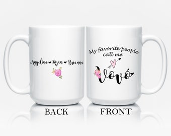 Portuguese Avo Coffee Mug, Grandmother Coffee Cup, White Ceramic 15 Oz Mug, Gifts for Avo, Portugal Gifts, Portuguese Decor