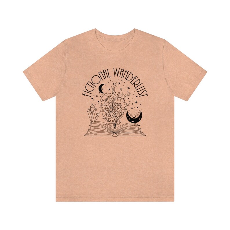 Fictional wanderlust tshirt, Dark Academia tee, Fantasy shirt, Celestial tshirt, Book lover, Bookish gifts, Booktok, Reader gifts,Bookworm bild 8
