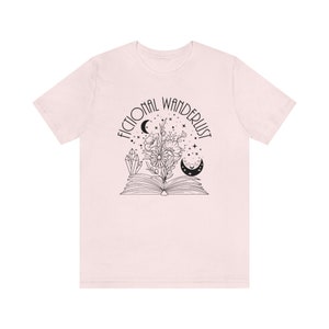 Fictional wanderlust tshirt, Dark Academia tee, Fantasy shirt, Celestial tshirt, Book lover, Bookish gifts, Booktok, Reader gifts,Bookworm bild 7