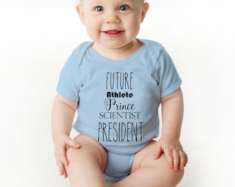 Body infantil Boy Power, camiseta de algodón Future Leader