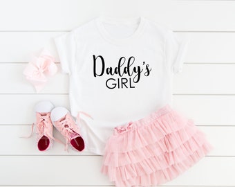 Daddy's Girl T-shirt, Fathers Day gift, Daddy Daughter Gifts, Daddys Princess, Daddy tee, Little girl tshirt, Toddler dad shirt, Baby tee