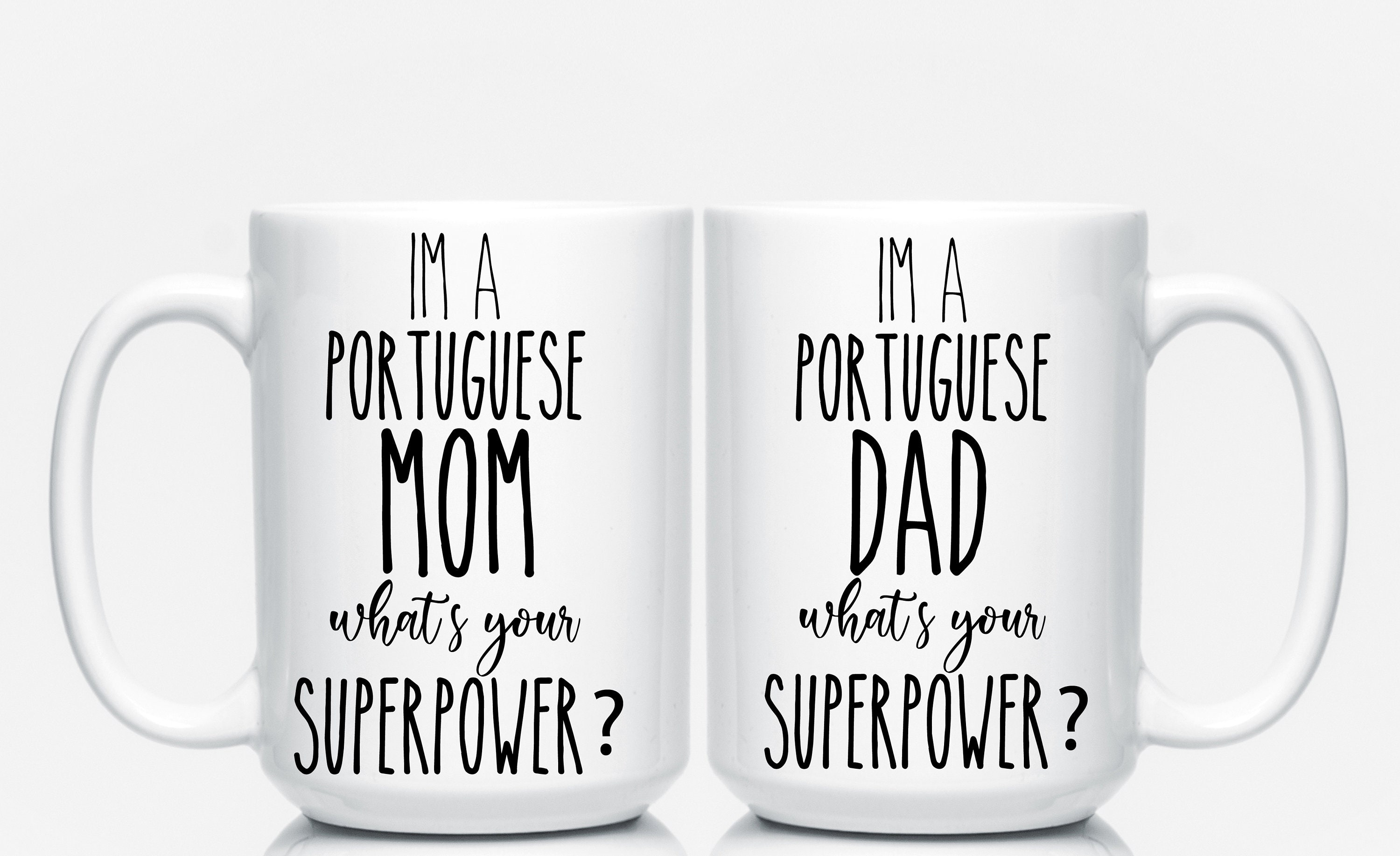 Mug uni - Je suis Portugaise - Super-pouvoir