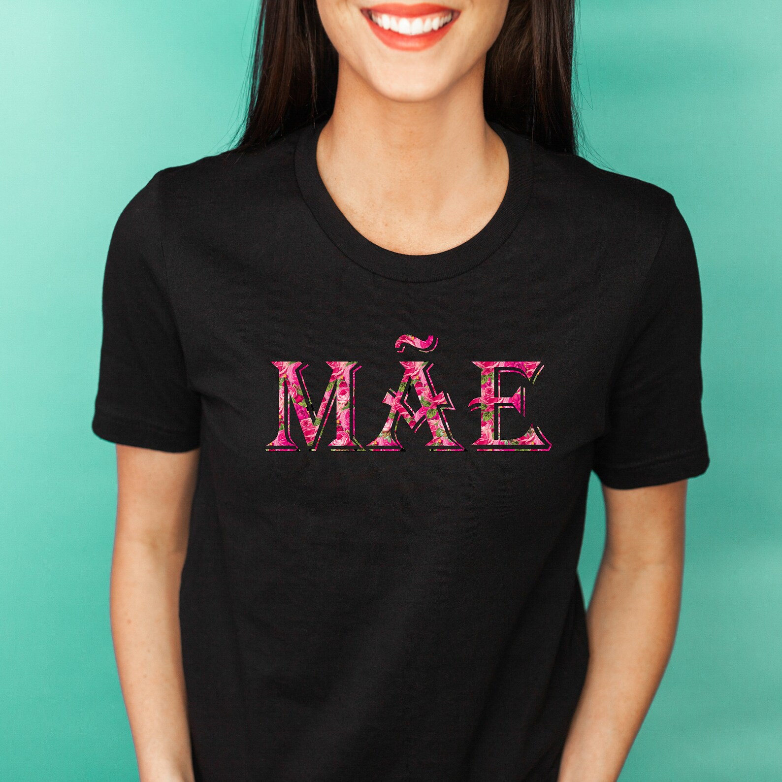 Portuguese Mom Floral T Shirt Mãe Gift Etsy