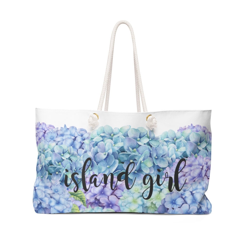 flower beach bag
