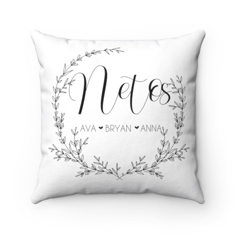LisbonBlue Grandchildren Pillow - Thumbnail 5