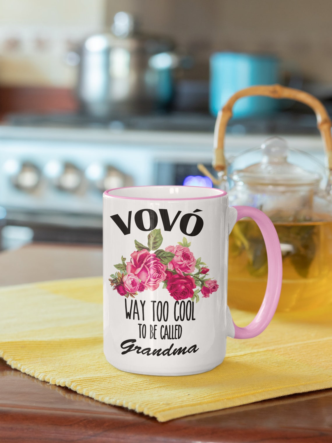 Portuguese Vovo mug Cool Grandma Mug Portugal Mug Etsy