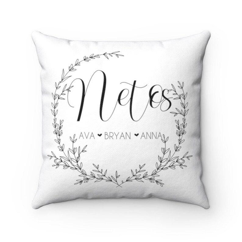 LisbonBlue Grandchildren Pillow