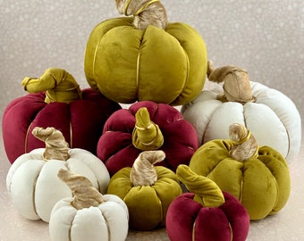 Enchanted Velvet Pumpkin