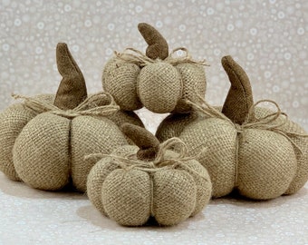 Hessian Pumpkins