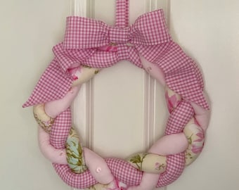 Plaited Fabric Wreath