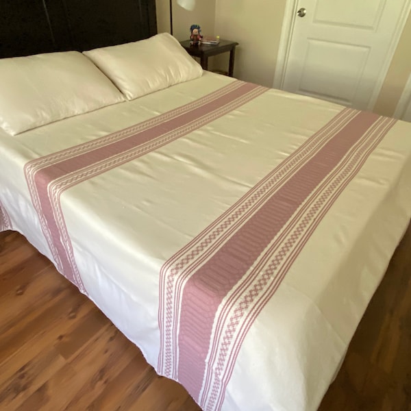 Amazing Elegant Bed Cover HANDMADE ORGANIC COTTON