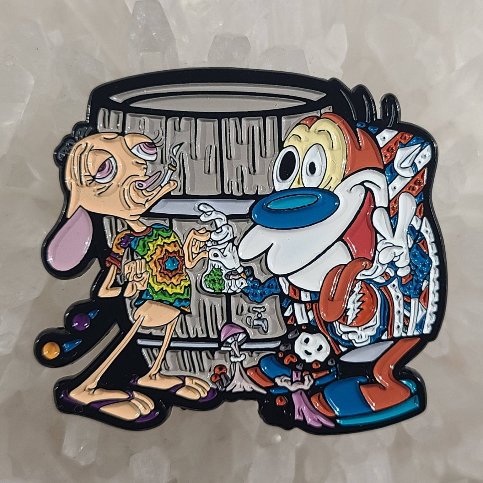 Trippy Ren Stoned Stimpy 90s Cartoon Stoner Mushroom Hippie - Etsy Trippy Ren Stoned Stimpy 90s Cartoon Stoner Mushroom Hippie - Etsy