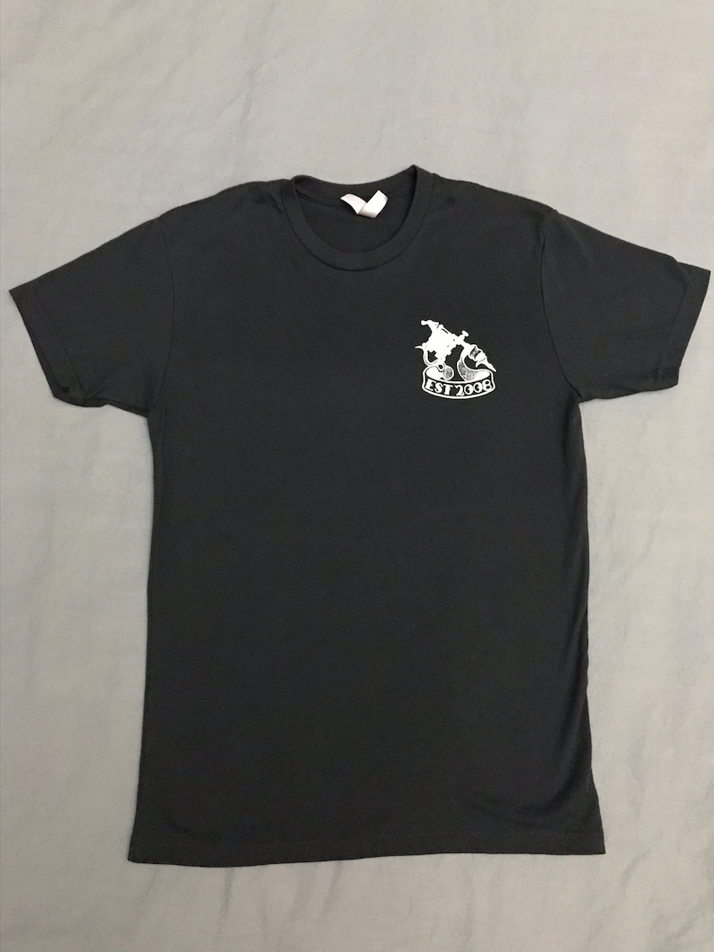 INK Tattoo Studio Unisex New Logo Crew Neck Tee image 1