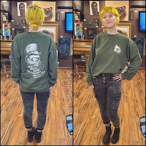 INK Crewnecks - Army Heathered (green)