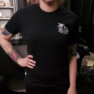 INK Tattoo Studio Unisex New Logo Crew Neck Tee image 3