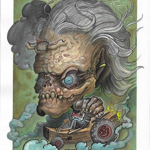 Crypt Fink - 11x14 by MarkWeilandArt