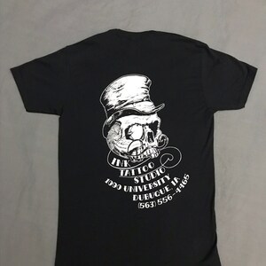 INK Tattoo Studio Unisex New Logo Crew Neck Tee image 2