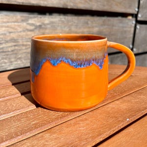 Keramik Orangenbecher