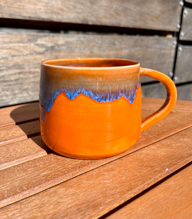 Ceramic Orange Mug