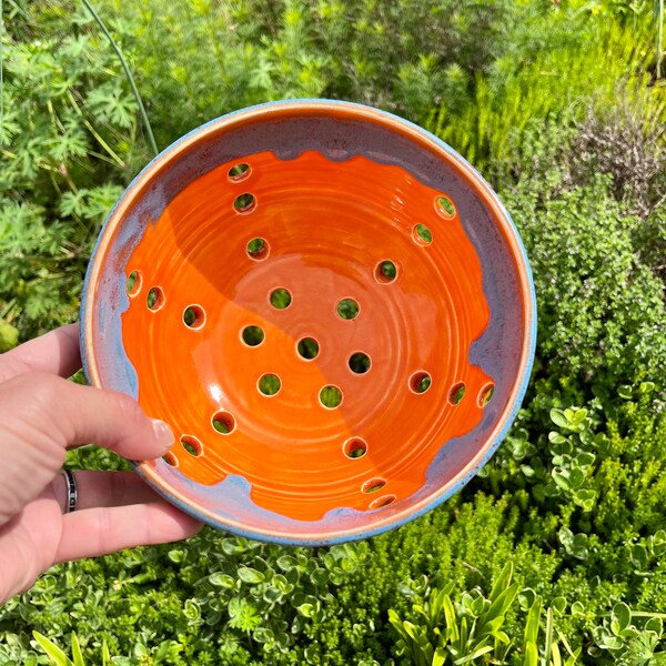 Orange Berry Bowl/Colander