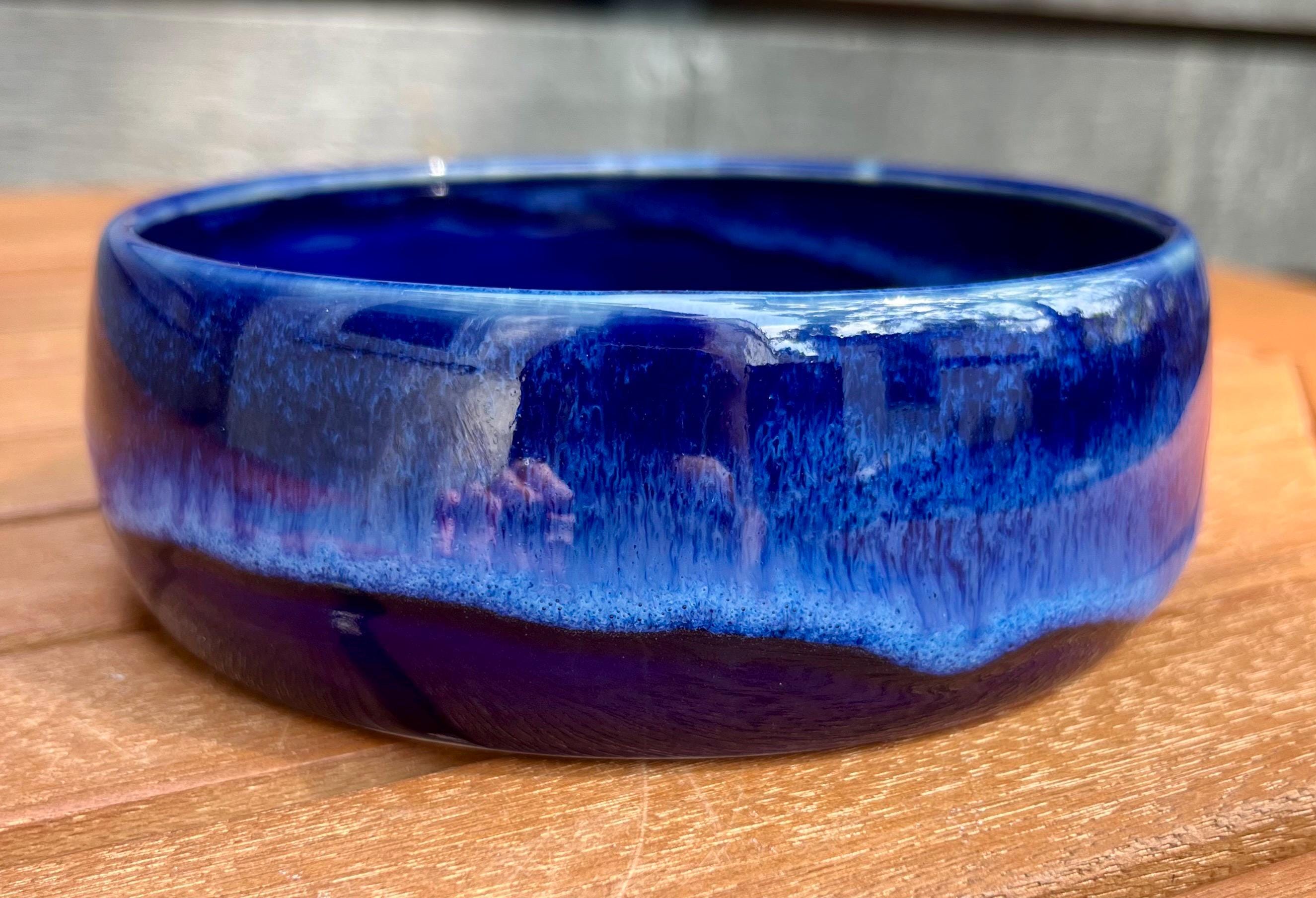 小さな陶器の青いボウル - Etsy 日本