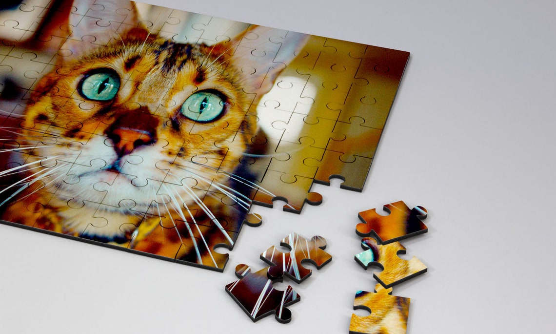 Personalized Jigsaw Puzzle Customized Picture Jigsaw Puzzle Etsy