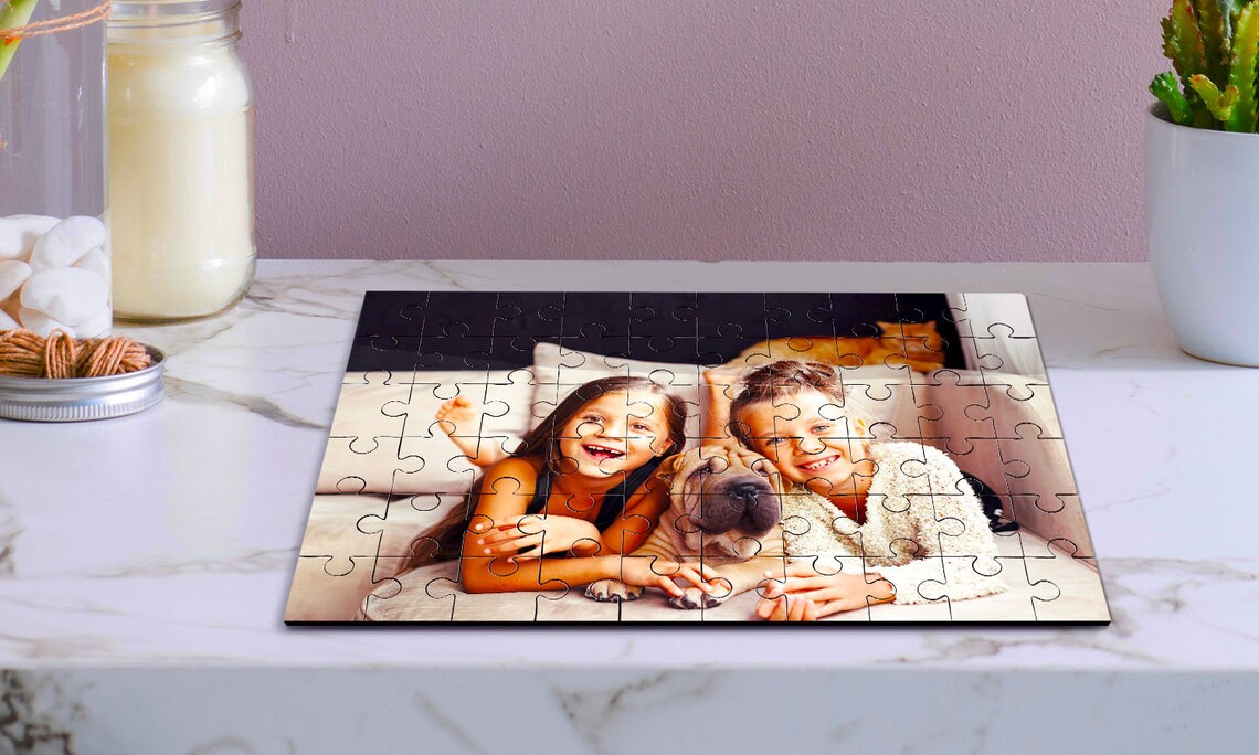 Personalized Jigsaw Puzzle Customized Picture Jigsaw Puzzle Etsy