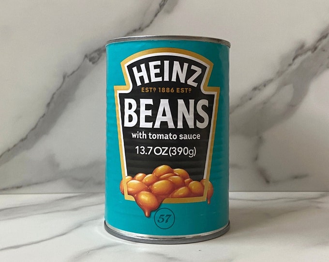 Heinz Beans Candle Repurposed Can Customizable Candle Choice of Scent