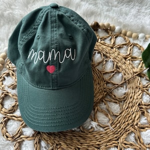 EMBROIDERED HAT Mama Hat Embroidered Mama Hat Cute Gifts for Mom Momma Mommy Mom Hat Mama Gift Mothers Day Gift Embroidered Dad Hat Gift Mom