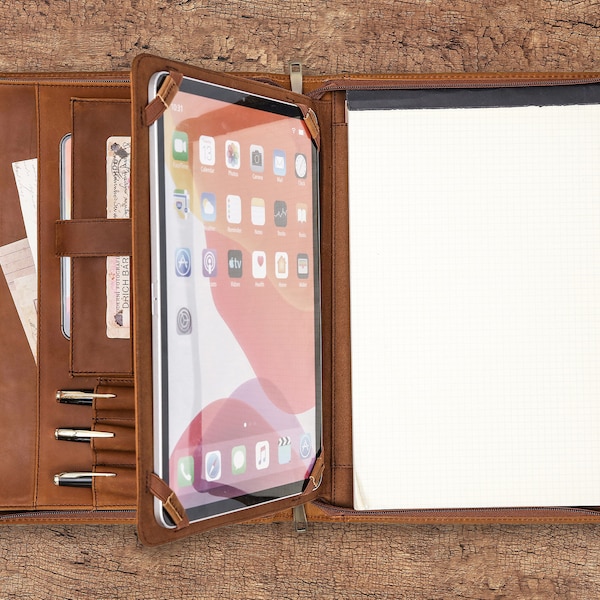 Leather iPad Case Etsy